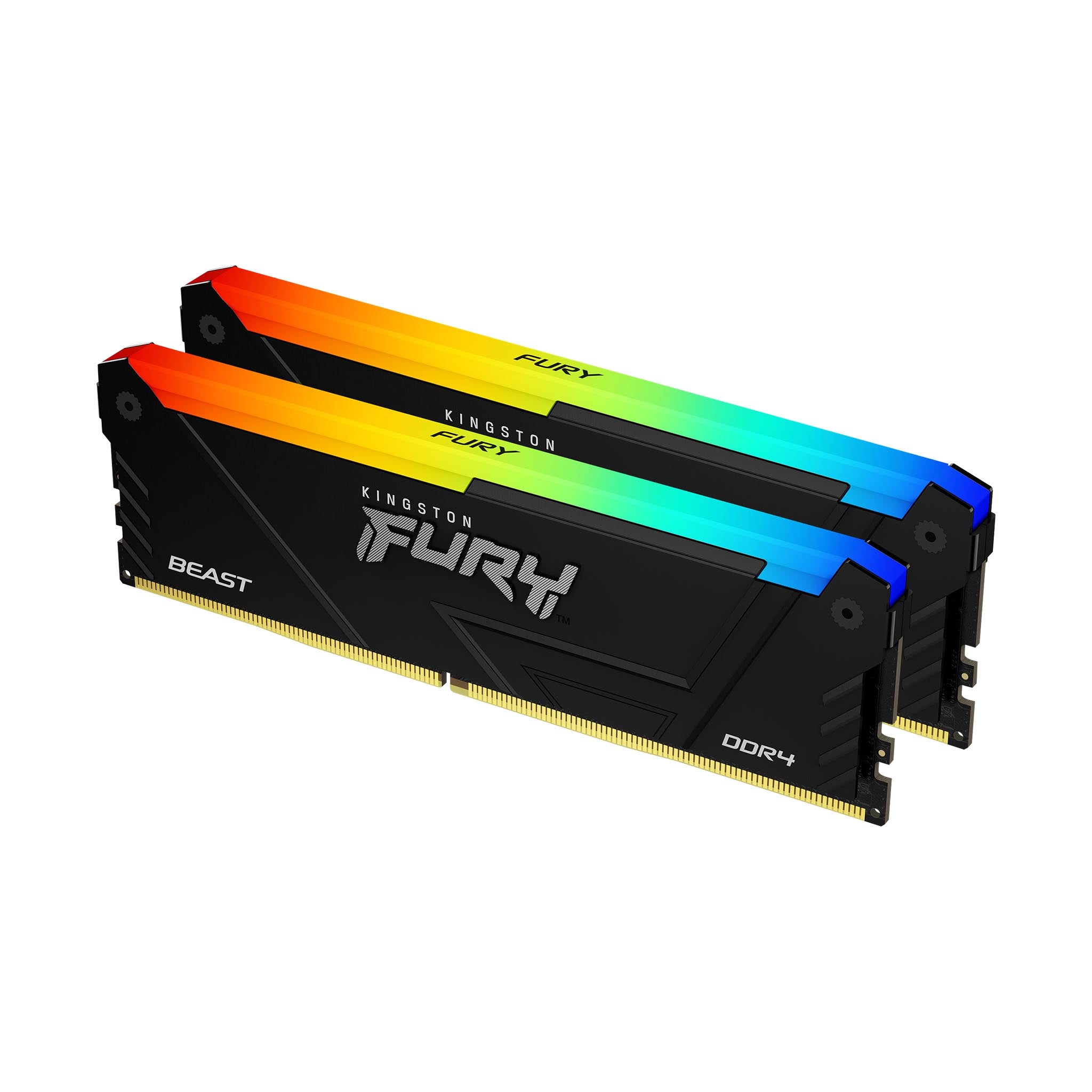 Memória RAM Kingston FURY Beast RGB - 32 GB (2 x 16 GB Kit)