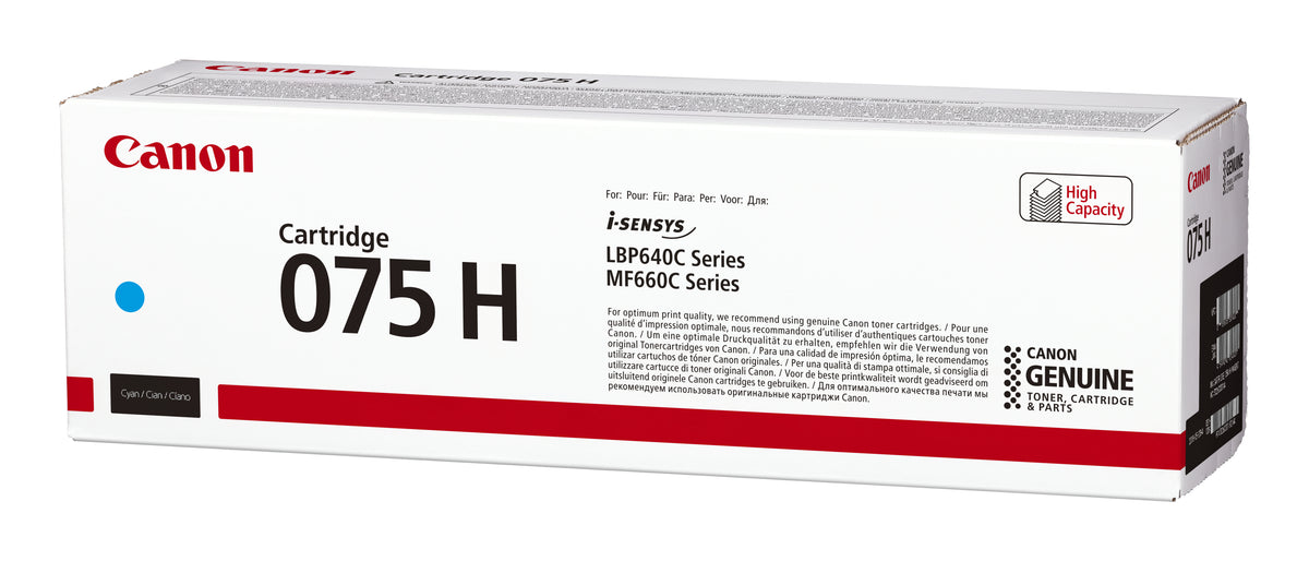 Canon Toner Cartridge 075 H C / 6368C002 Cyan - imagem 8