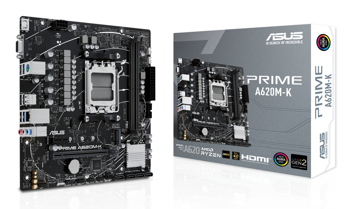 ASUS Placa Base PRIME A620M-K mATX AM5