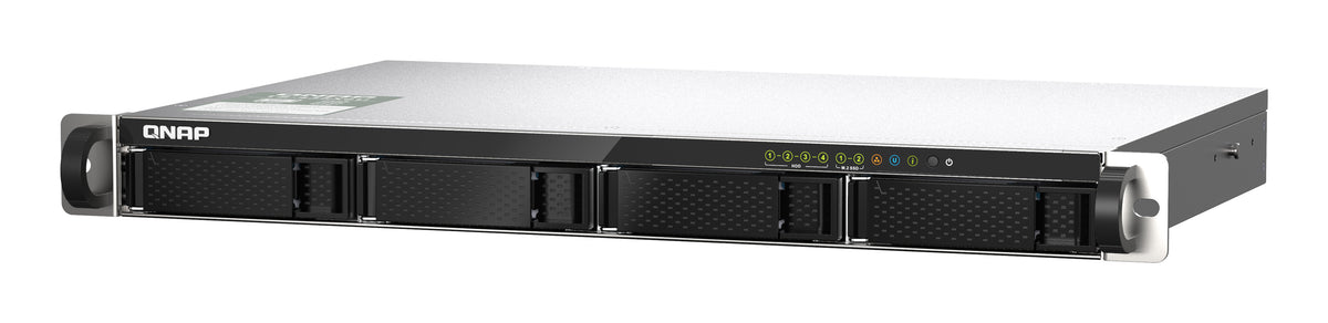 NAS QNAP TS-435XEU/ 4 Bahías 3.5"- 2.5"/ 4GB DDR4/ Formato Rack 1U