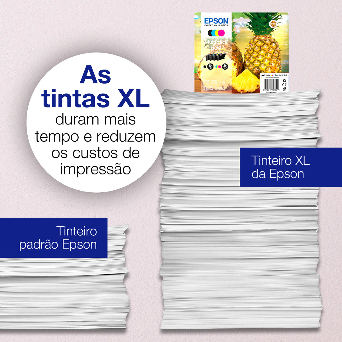 Epson Ink 604XL / C13T10H64010 BK,C,M,e XL Multipack - imagem 5