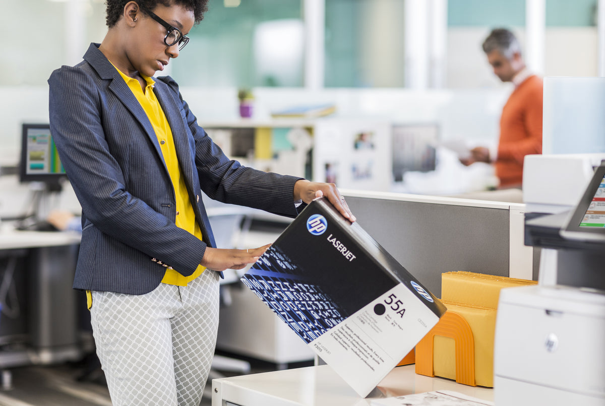 HP Toner 55A / CE255A preto Standard - imagem 16