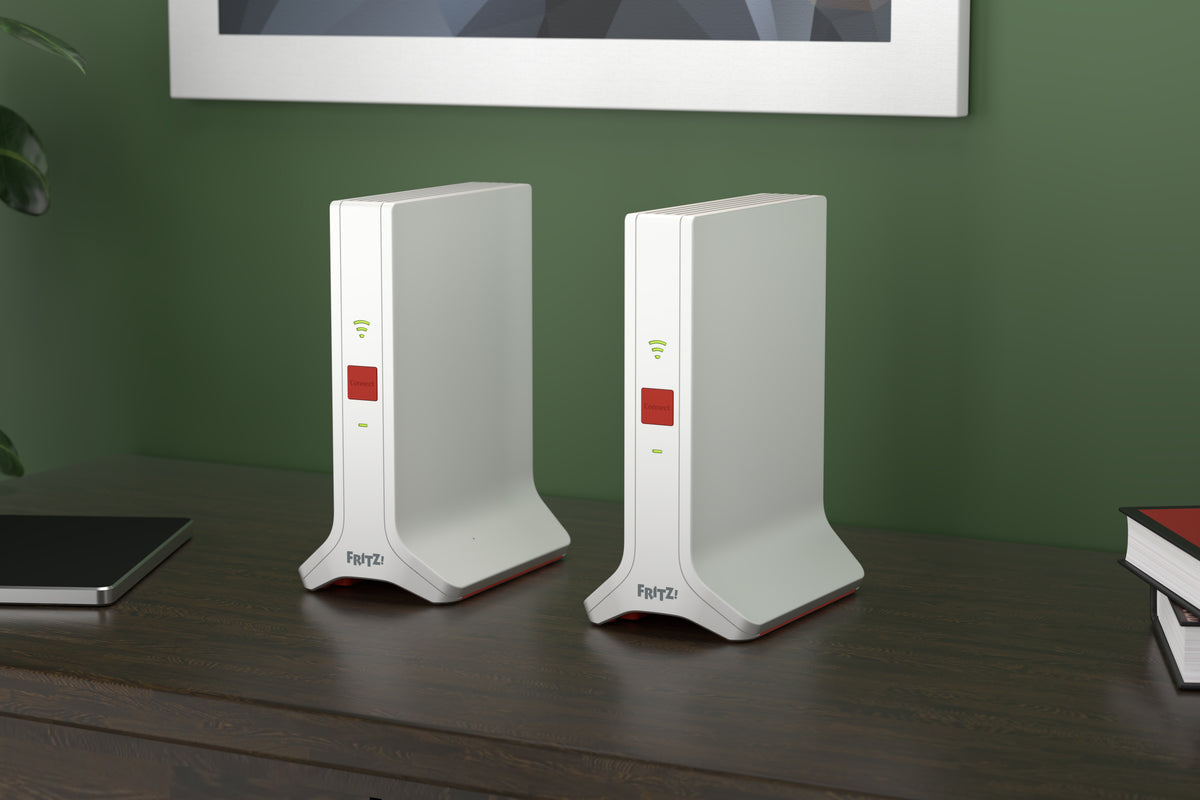 Sistema Mesh Wi-Fi Fritz!Repeater Set 4200 2-pk WiFi6 - imagem 12
