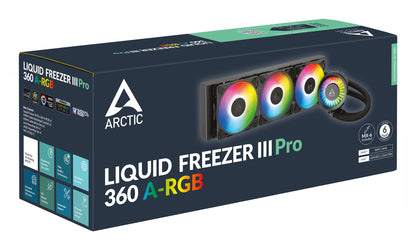 Sistema de Refrigeración Líquida Arctic Liquid Freezer III Pro 360 A-RGB/ preto