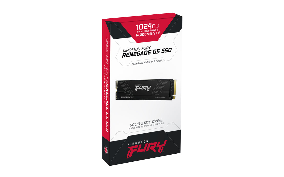 Disco SSD Kingston M.2 Fury Renegade 5.0 1024GB / SFYR2S/1T0 - imagem 4