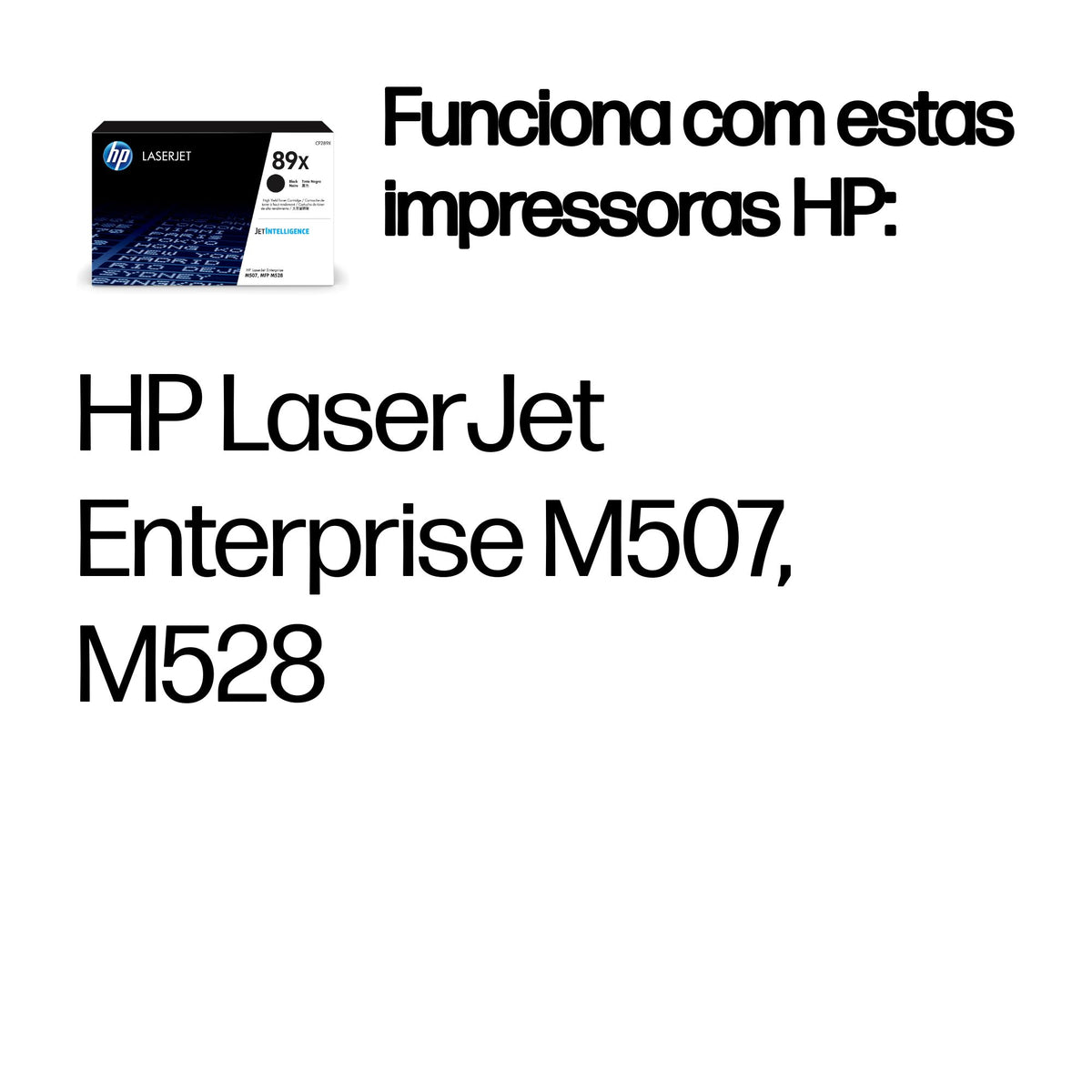 HP Toner 89X / CF289X preto XL - imagem 3