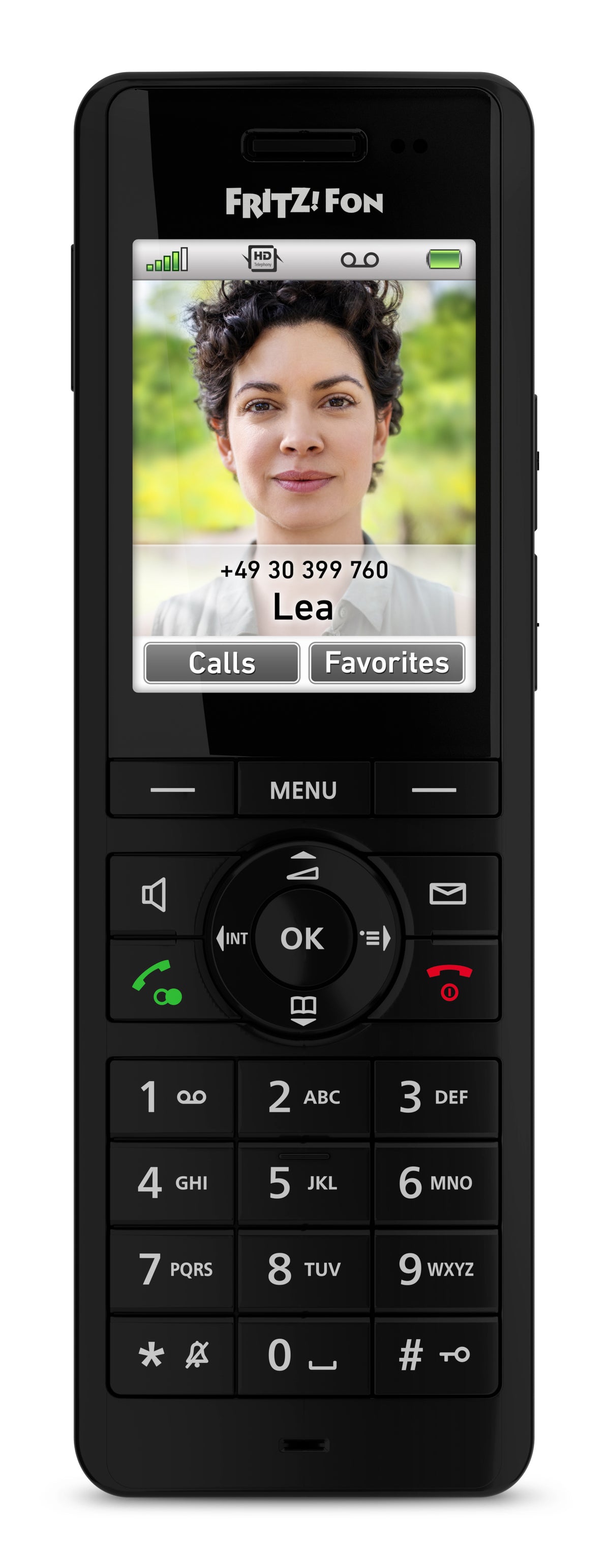 Telefone sem Fios FRITZ! Fon X6 Teléfono inalamb.DECT Preto - imagem 7