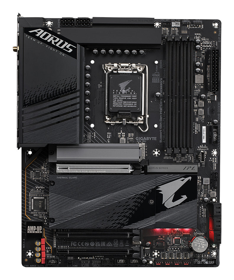 Placa-mãe Gigabyte Z790 AORUS ELITE AX preto - imagem 5