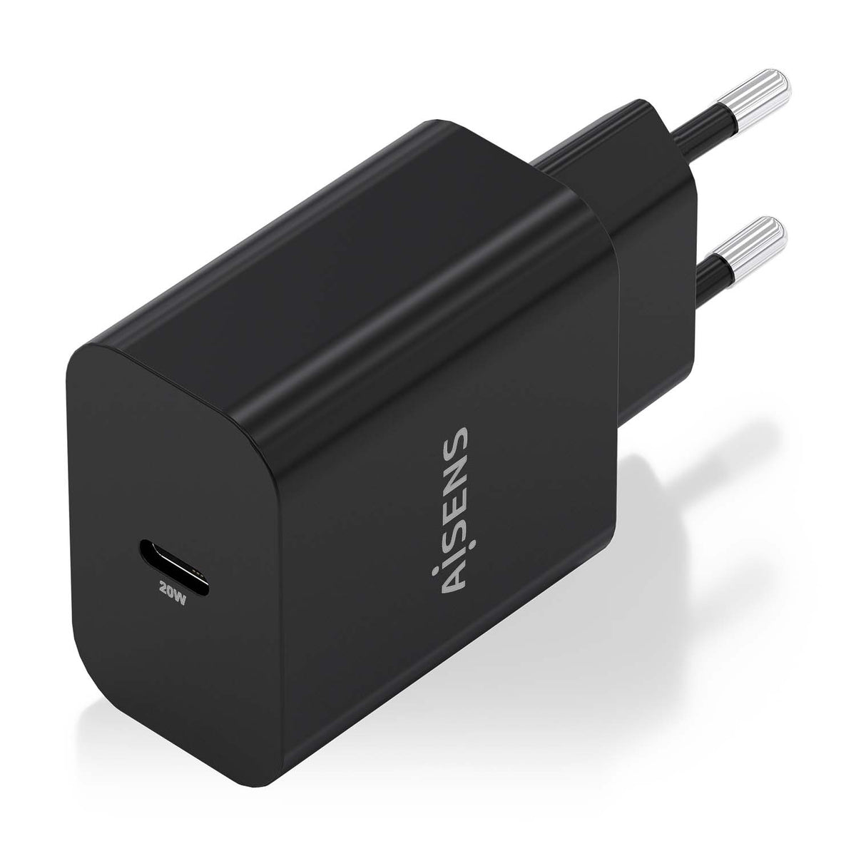 Carregador Aisens GaN 20W 1xUSB-C PD3.0 Preto - imagem 3
