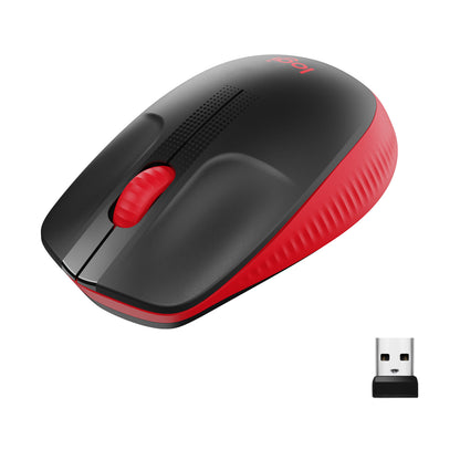 Rato Logitech M190 / 910-005908 vermelho - imagem 2