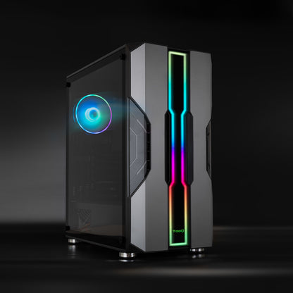 Caixa de Computador Tooq Caja Semitorre Gaming TQGCC103-B NIGHTCITY - imagem 3