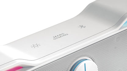 Coluna MARS de jogos Colunas MSBXW Usb jack bt 5.0 branco - imagem 9