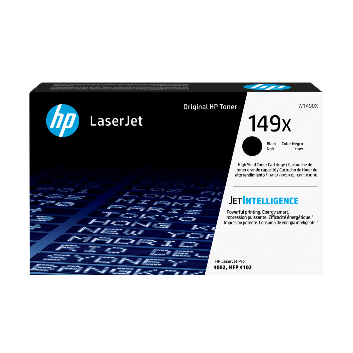 HP Toner 149X / W1490X preto Standard