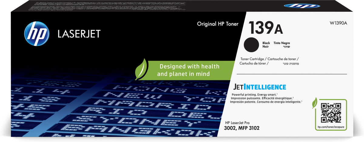 HP toner 139 Preto