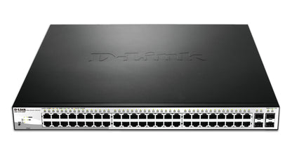 Switch de Rede D-Link DGS-1210-52MP/E 48xGb PoE 4xSFP Comb - imagem 4