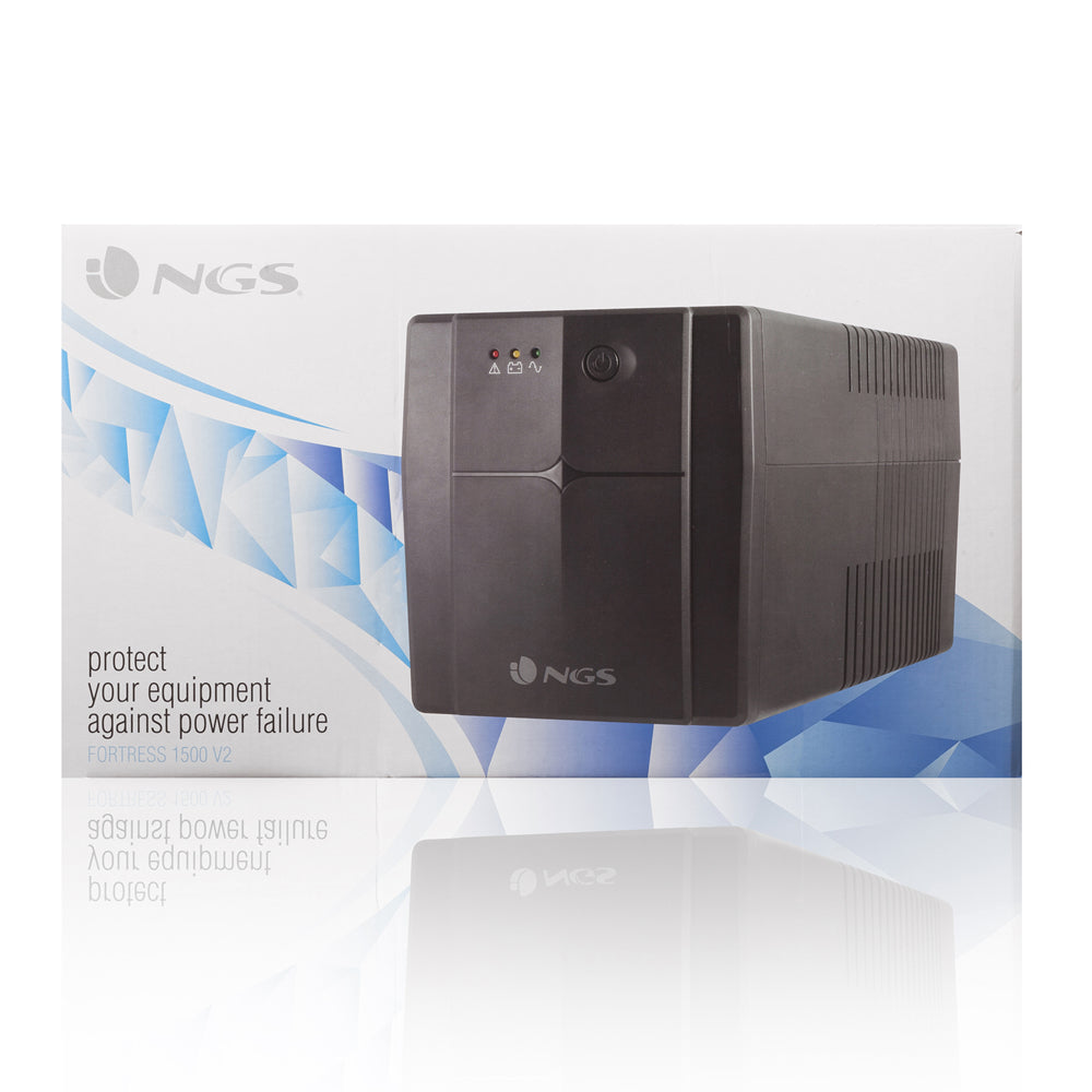 UPS NGS Sai FORTRESS 1500V2, 720W - AVR 4 SHUCKO - imagem 5