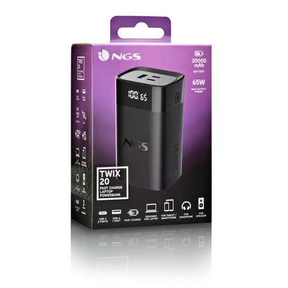 Powerbank NGS BATERIA EXTERNA Portátil CARGA RAPIDA 65W - imagem 11