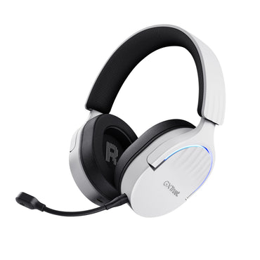 Auscultadores Gaming sem fios com microfone Trust Gaming GXT 491 Fayzo/ Bluetooth/ Jack 3.5/ branco