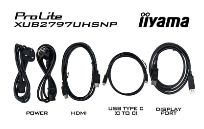 Monitor iiyama ProLite XUB2797UHSNP / XUB2797UHSNP-B1 preto - imagem 27