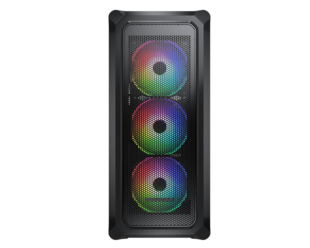 Caixa de Computador Cougar Caja Semitorre Archon 2 RGB preto