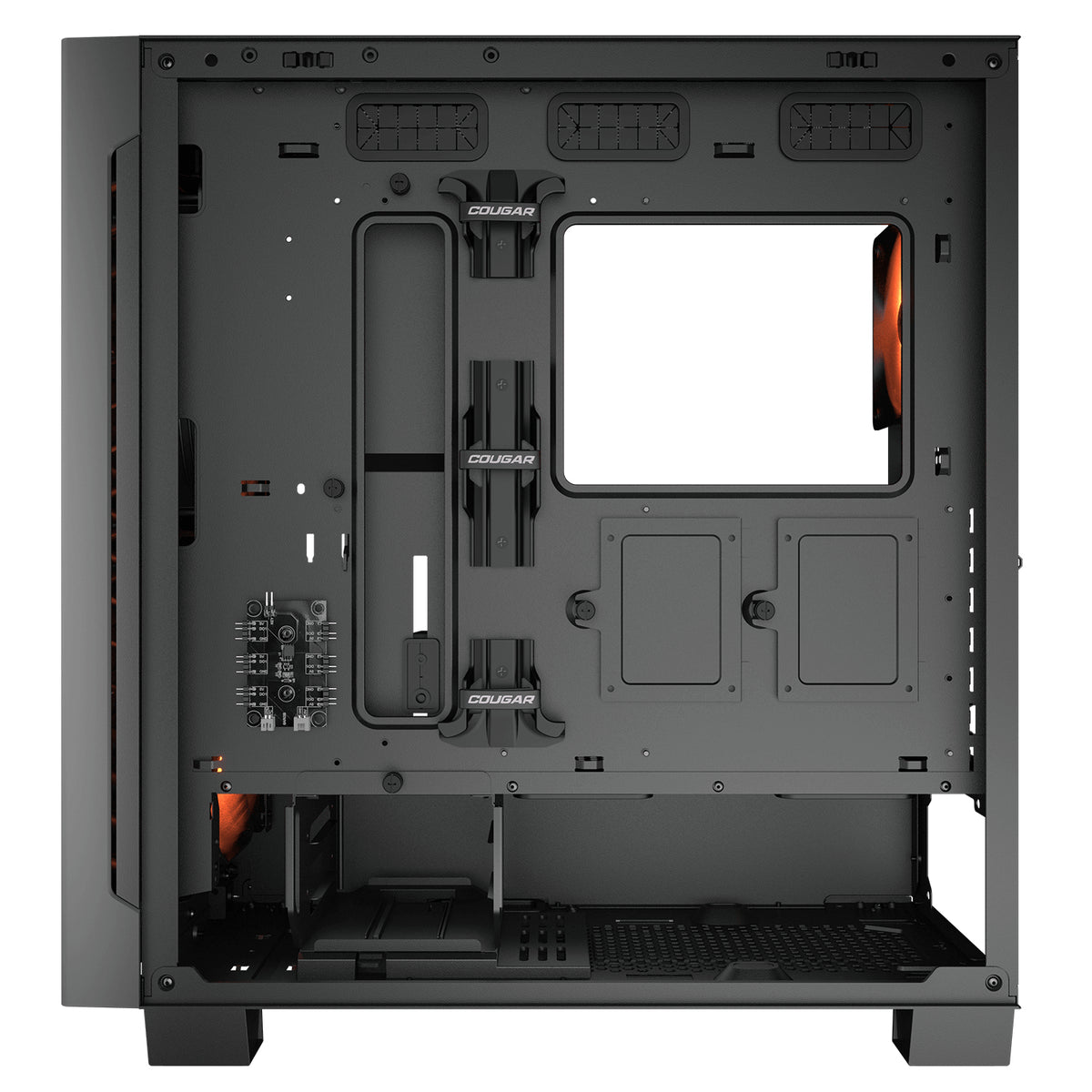 Caixa de Computador Cougar Caja Semitorre Airface Eco Rgb preto - imagem 20