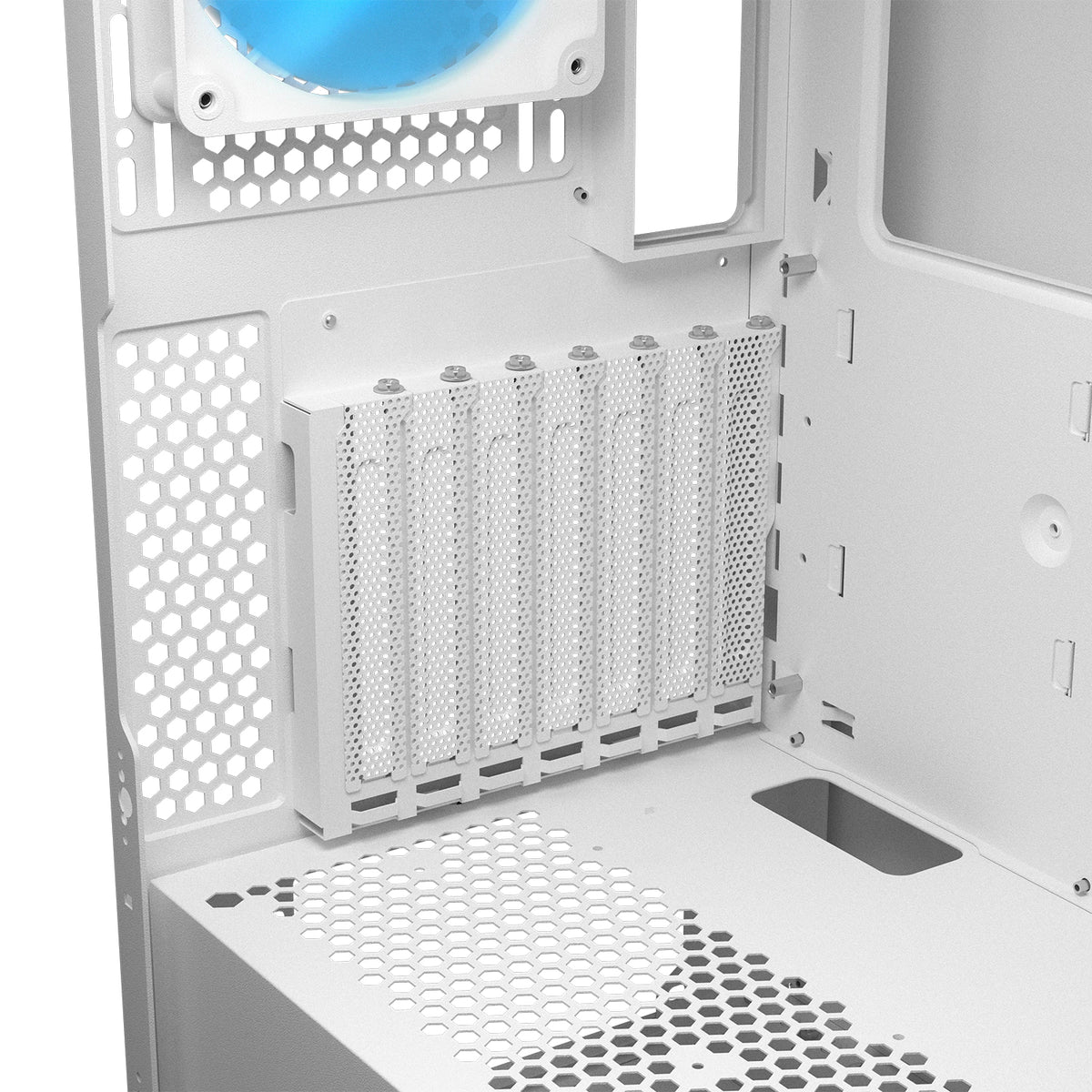 Caixa de Computador Cougar Caja Semitorre Airface Flo RGB branco - imagem 15