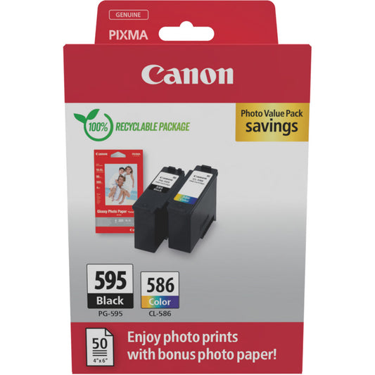 Canon Ink PG-595/CL-586 PVP / 7171C004 BK,C,M,e Multipack