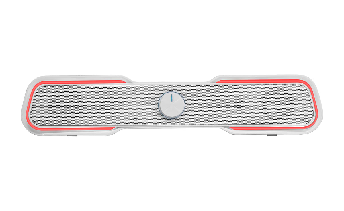 Coluna MARS de jogos Colunas MSBXW Usb jack bt 5.0 branco - imagem 5
