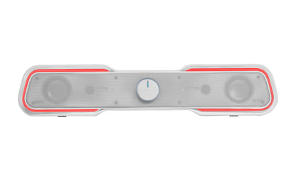 Coluna MARS de jogos Colunas MSBXW Usb jack bt 5.0 branco - imagem 5