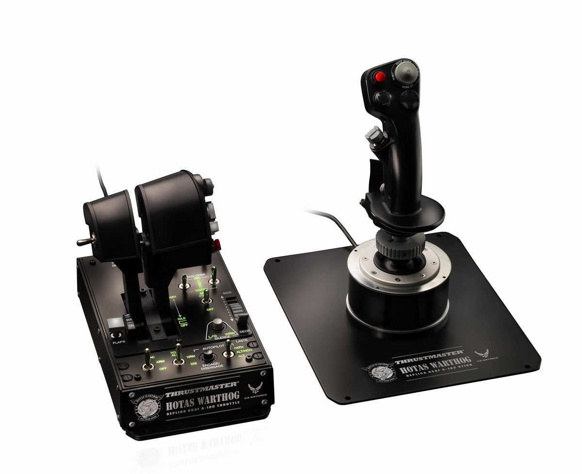 Comando de simulação de voo Thrustmaster Hotas Warthog / 2960720 preto - imagem 10
