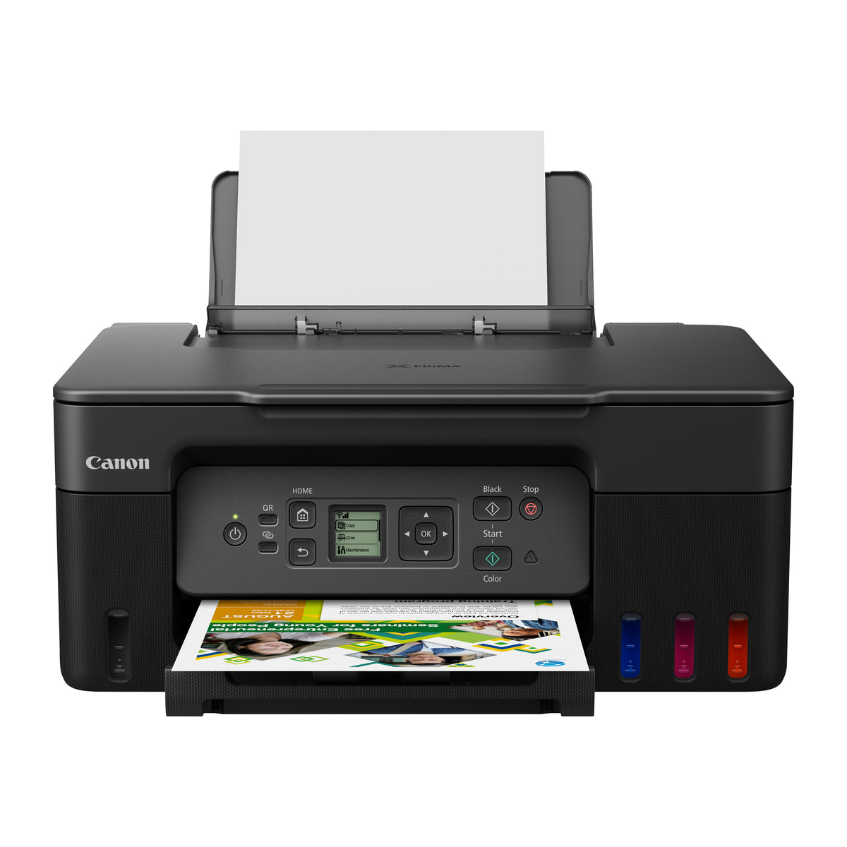 Multifunções recarregável Canon PIXMA G3570 MegaTank WiFi/ preta