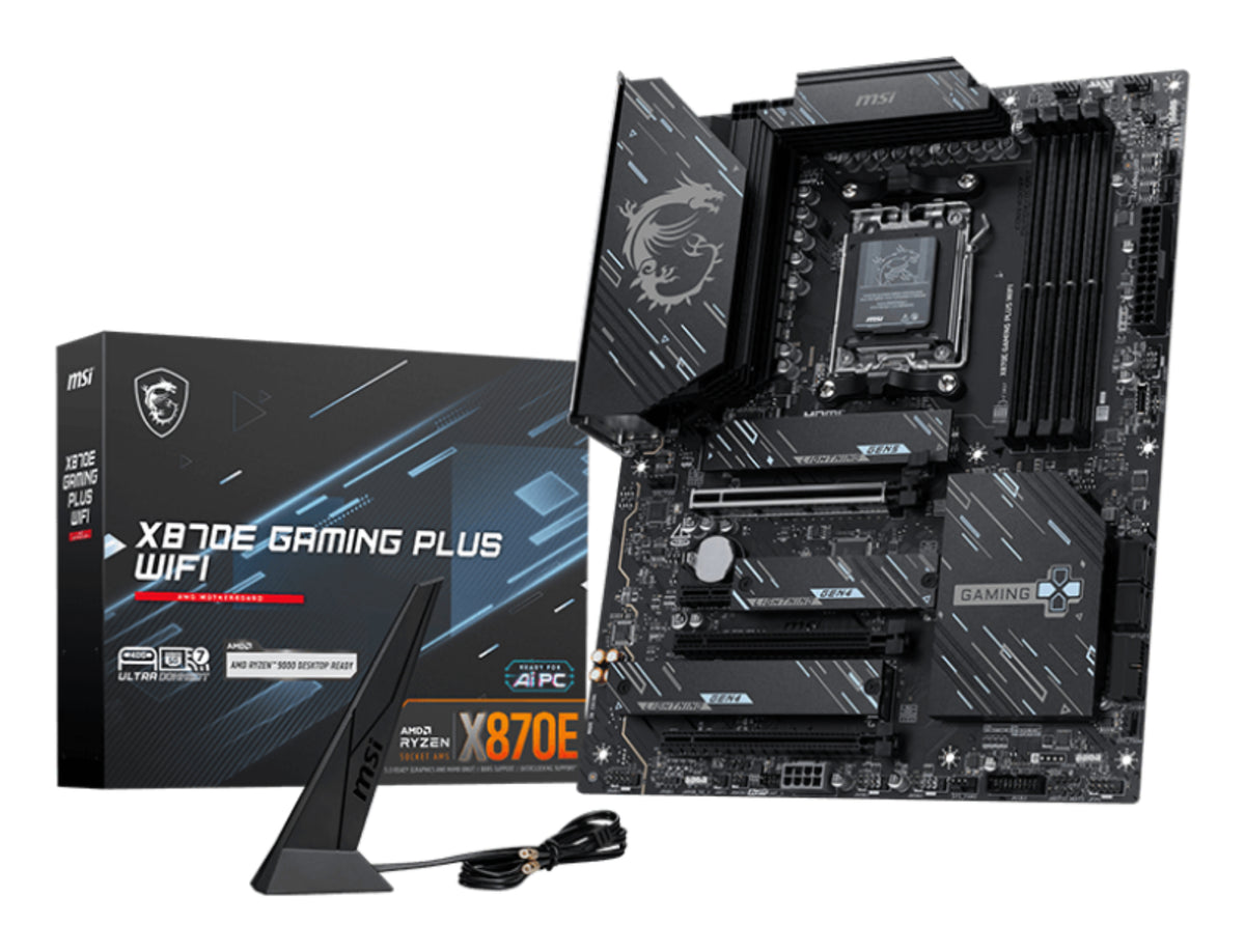 MSI Placa Base X870E de jogos PLUS WIFI DDR5 ATX