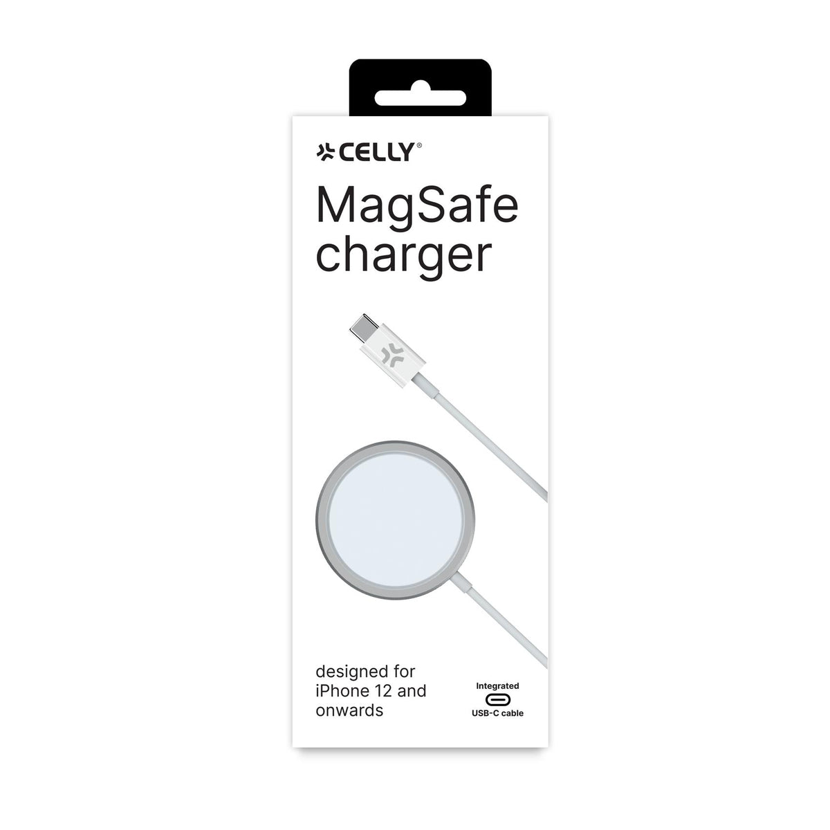 Carregador sem Fios Celly MAGSAFE 15w Branco - imagem 5