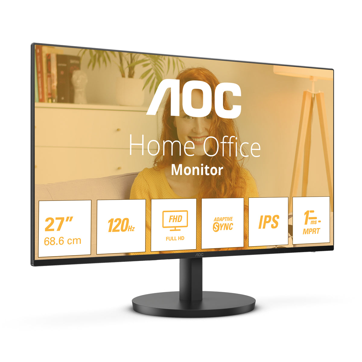 Monitor AOC 27B3HA2 27" IPS 100hz 1ms MM - imagem 6