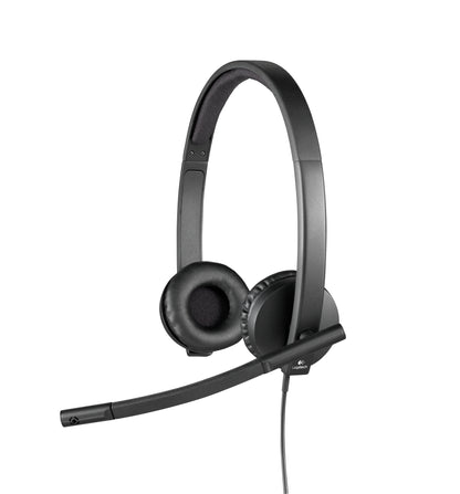 Auscultadores Logitech Auricular STEREO H570e USB - imagem 7