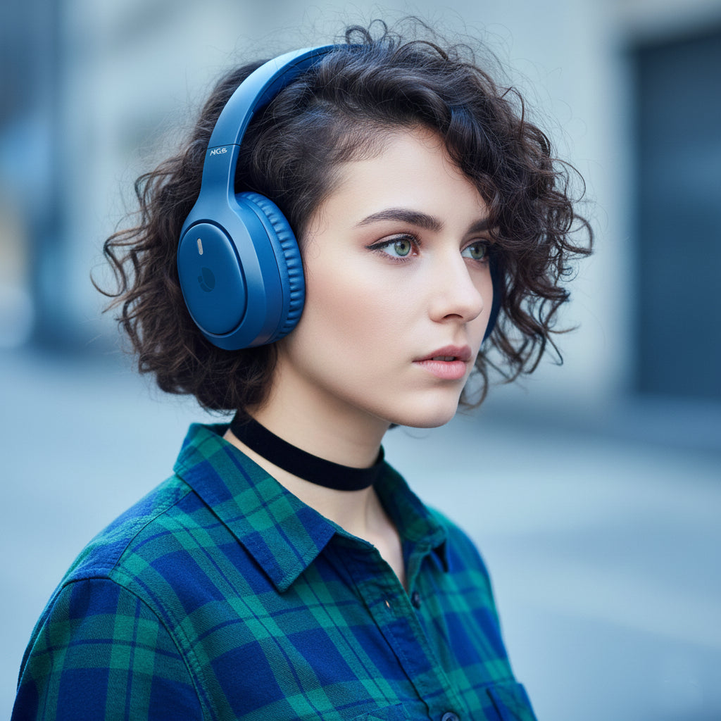 Auscultadores NGS Auricular Artica Tempest Bt Blue - imagem 6