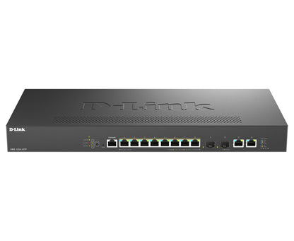 Switch de Rede D-Link DMS-1250-12TP/E 8xMG 2x10GB PoE L2