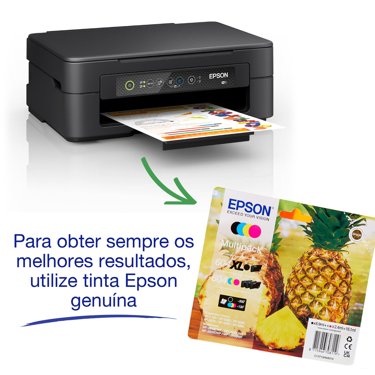 Impressora multifunções Epson Multifunções Expression Home XP-2200 Wifi - imagem 7