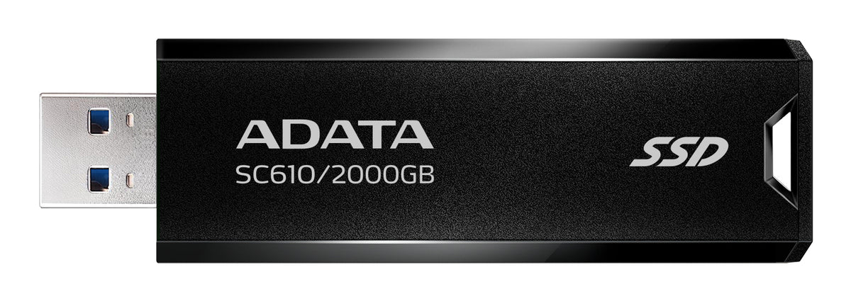 Disco SSD ADATA SC610 Externo 2TB USB 3.2 Gen2 Preto - imagem 11