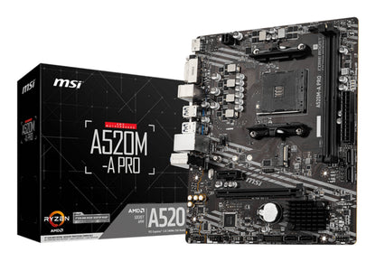 MSI Placa Base A520M-A PRO mATX AM4