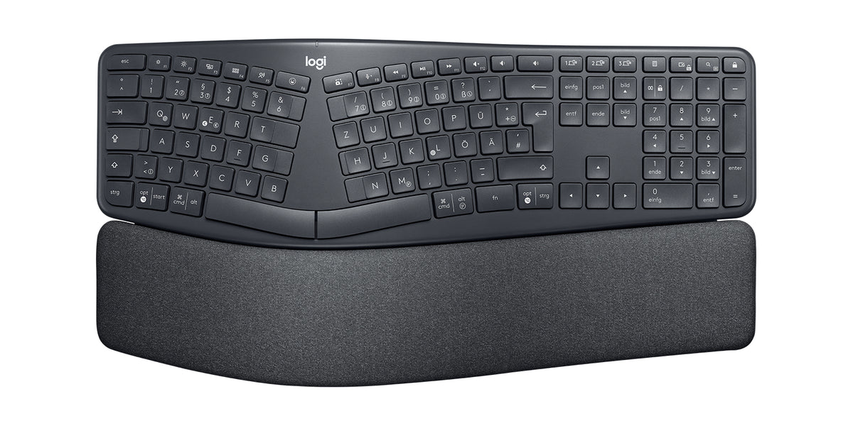 Teclado Logitech K860 Ergo Business / 920-010345 Graphite - imagem 3