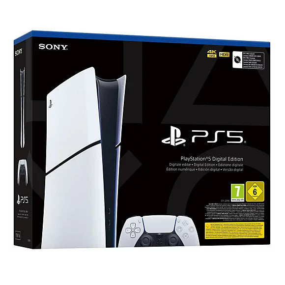 Consola Sony PS5 Slim Digital Ed. / 1000049749 preto, branco - imagem 10