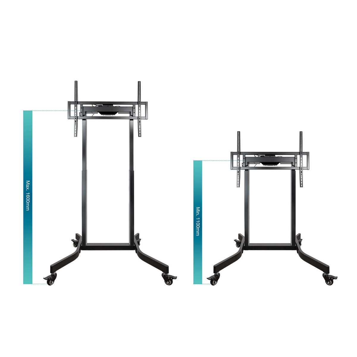 Tooq Soporte suelo ruedas eléctrico Lux 55"-100" - imagem 7