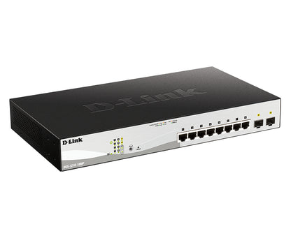 Switch de Rede D-Link DGS-1210-10MP/E 10Gb PoE+ 2xSFP 130W - imagem 4