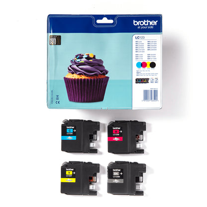 Brother Cartucho Multipack LC123VALBP - imagem 4