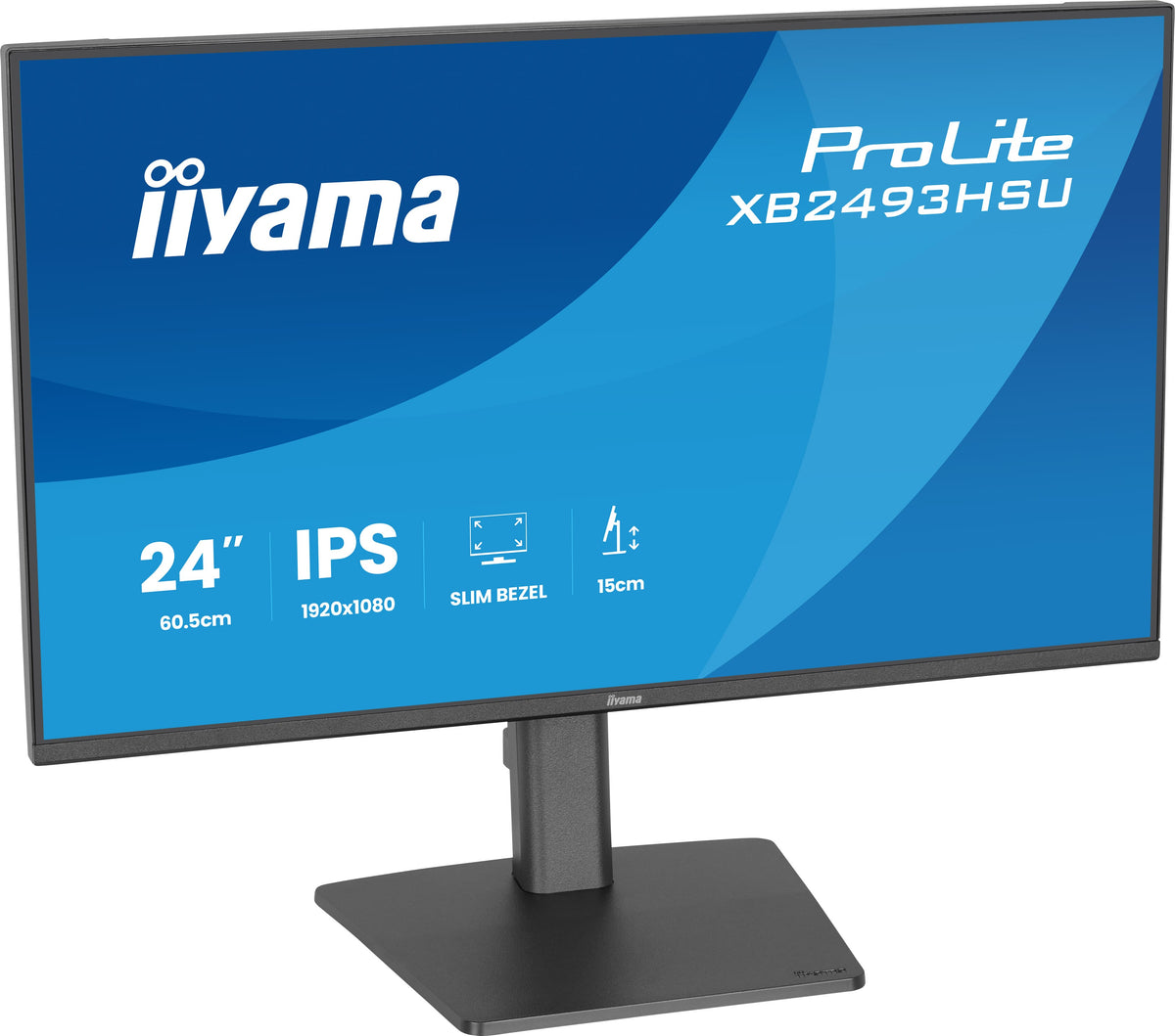 Monitor iiyama ProLite XB2493HSU / XB2493HSU-B1 preto - imagem 7