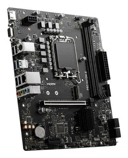 MSI Placa Base PRO H610M-E DDR5 mATX 1700 - imagem 8