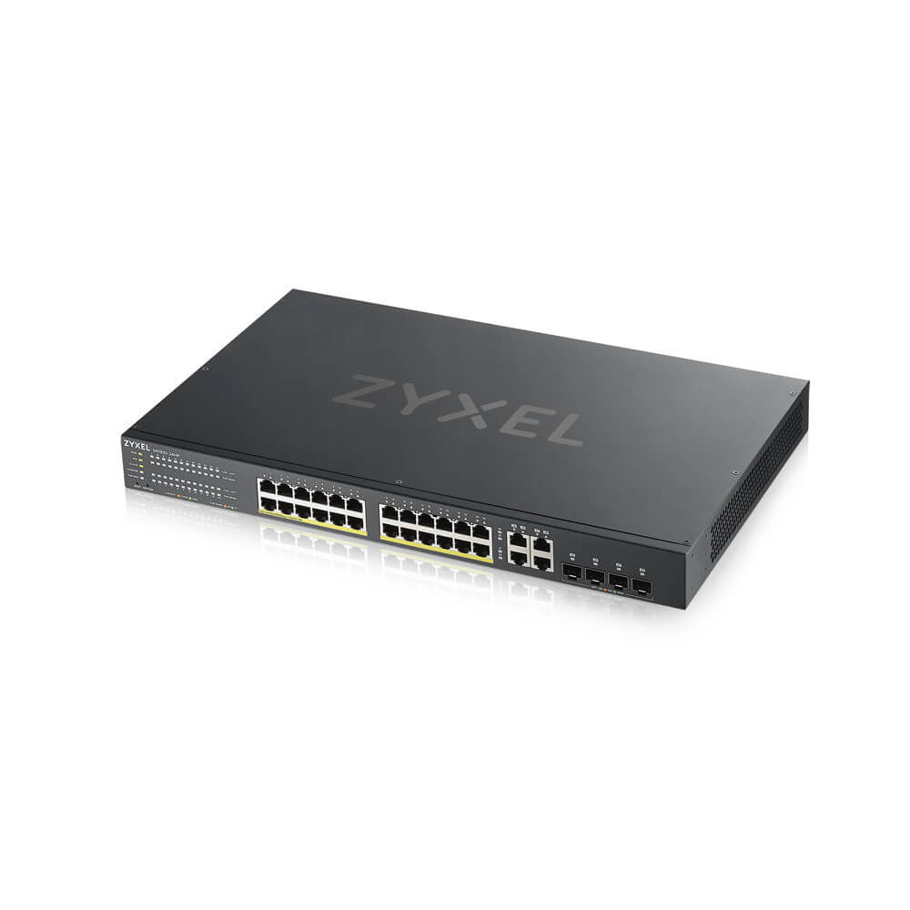Switch de Rede ZyXEL GS1920-24HPv2 24xGbE PoE 4xCombo - imagem 5