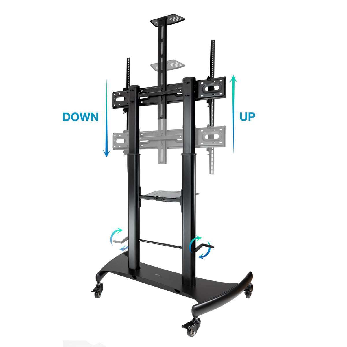 Suporte TV Tooq Suelo/Parede fijo HIPERION 55"-100" - imagem 7