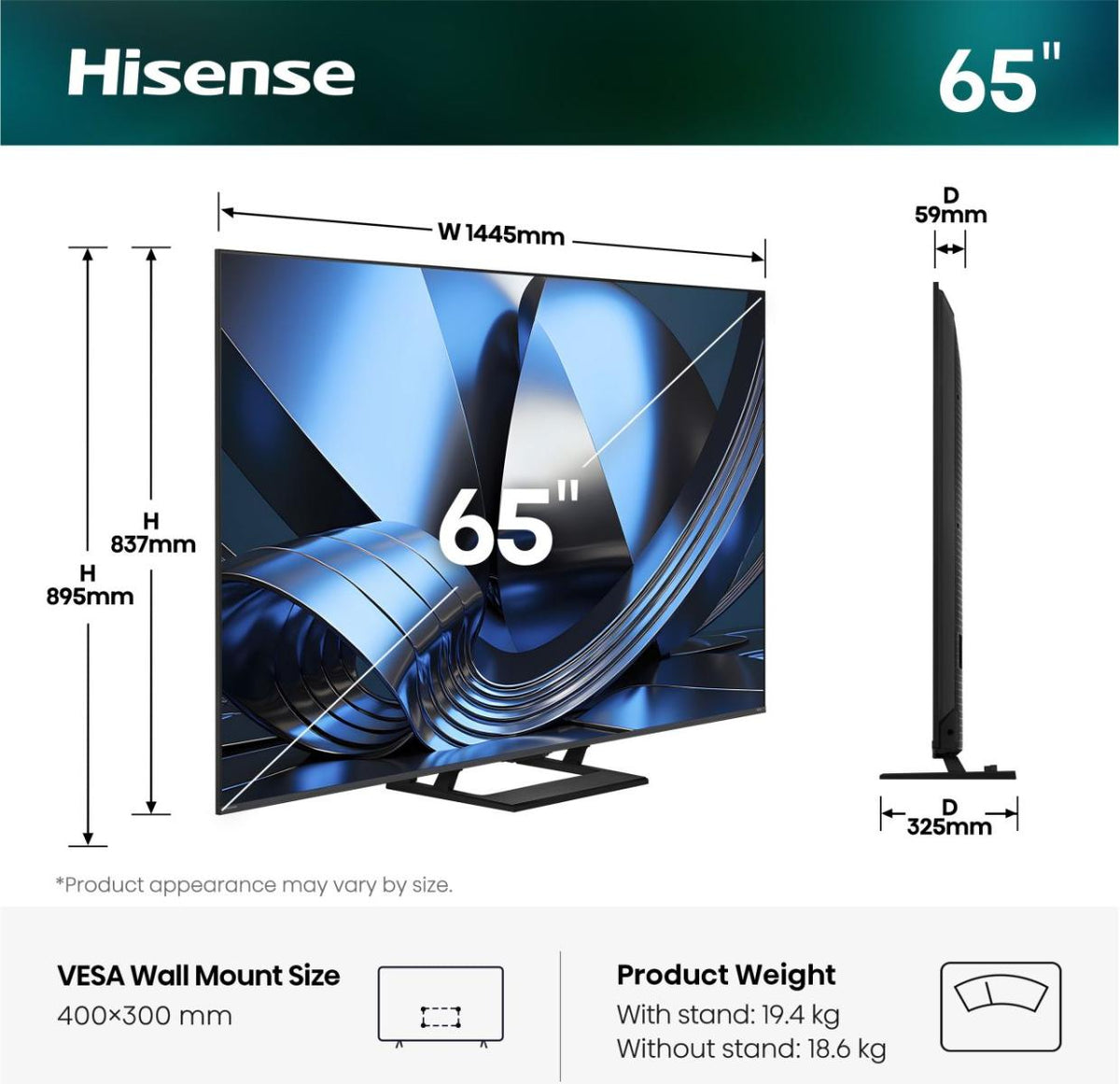 Televisão Hisense 20018725 - Hisense